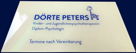 Acryl-Schild Plexiglas