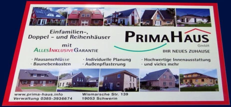 Aluverbund-Schild Dibond